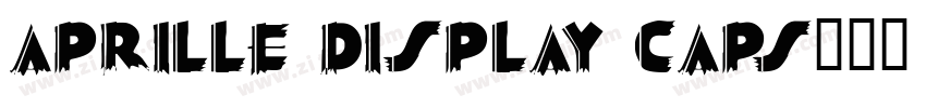 Aprille Display Caps字体转换